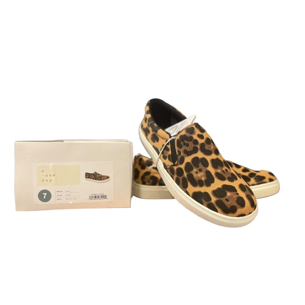 A New Day Cheetah print flats shoes